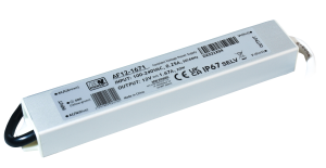 12V/1.67A, 20W, metal case IP67 - MW POWER