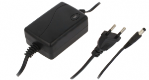 Biurkowy zasilacz impulsowy12V/1A/12W z wtykiem DC - 5.5x2.5mm